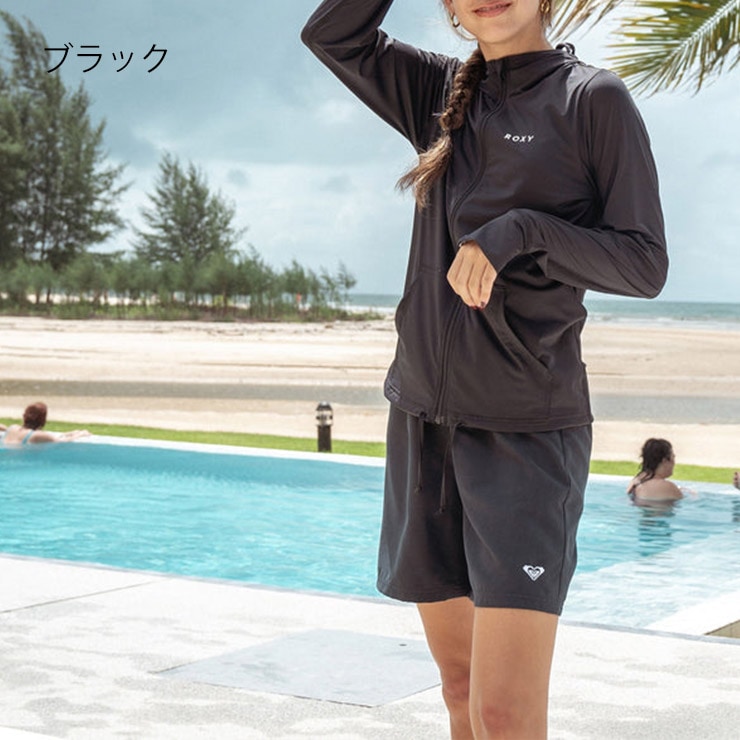 ROXY 正規品 ロキシー ボートショーツ UV 塩素対応 ウエストゴム