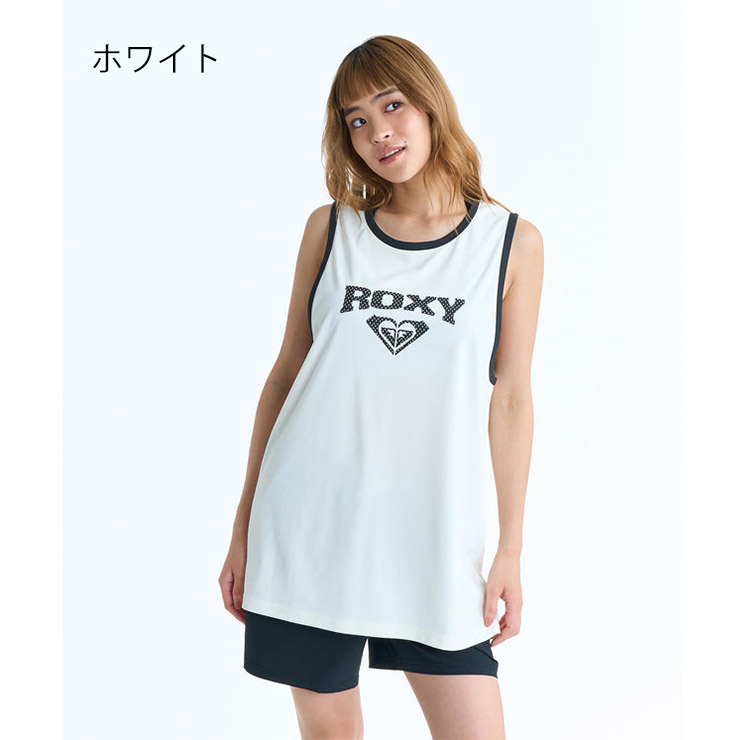 ROXY 正規品 ロキシー タンクトップ ルーズフィット 速乾 UV 塩素対応