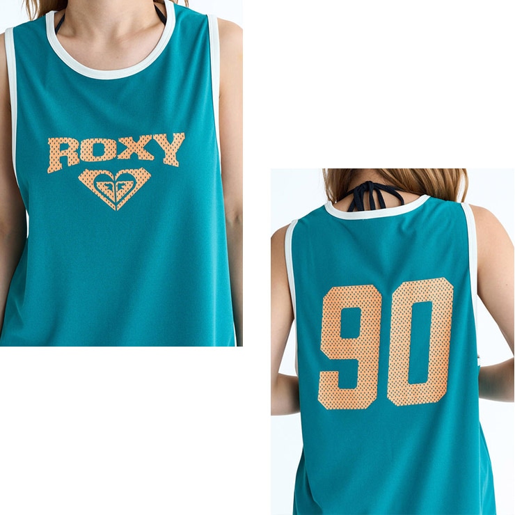 ROXY 正規品 ロキシー タンクトップ ルーズフィット 速乾 UV 塩素対応