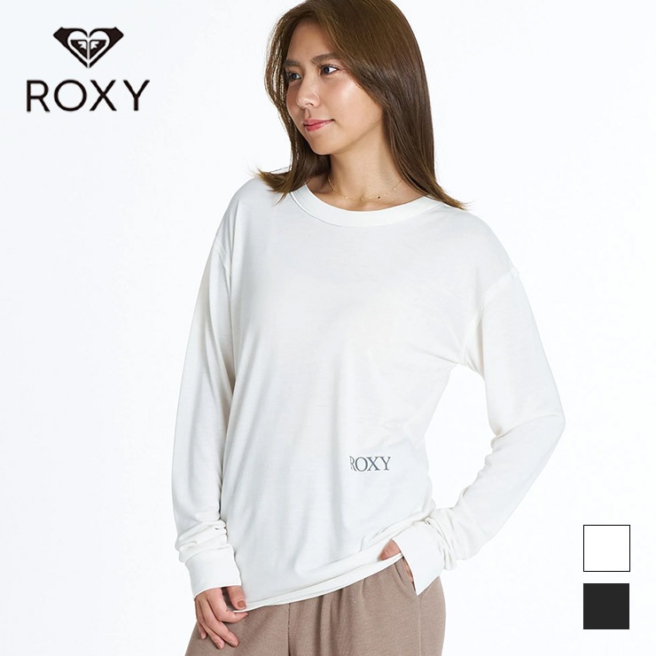 ROXY 正規品 ロキシー Tシャツ 長袖 ロンT 保湿 モイスト コラーゲン