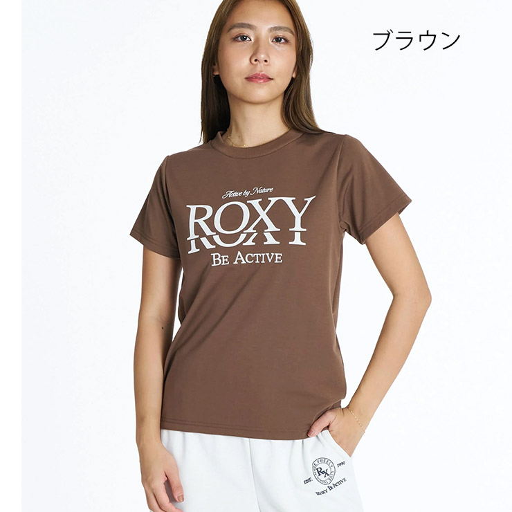 ROXY 正規品 ロキシー Tシャツ 半袖 ロゴ 速乾 UV 2026年秋冬