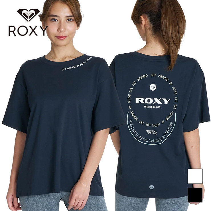 ROXY 正規品 ロキシー Tシャツ 半袖 ロゴ 速乾 UV 2026年秋冬 オーバー