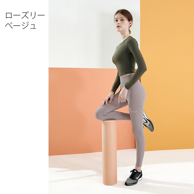 XEXYMIX ゼクシィミックス シグネチャー360N 9分丈レギンス ブラック