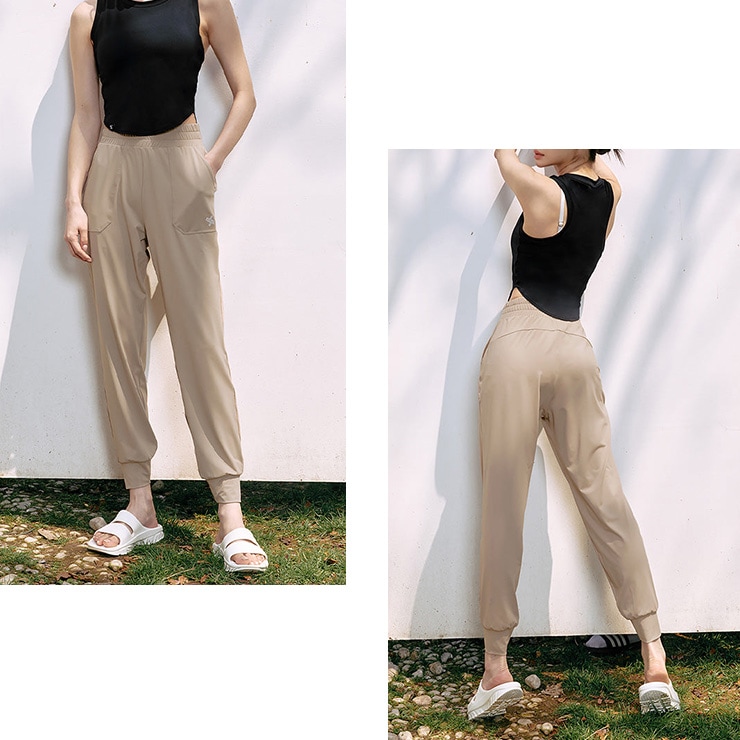 XEXYMIX ゼクシィミックス ロング パンツ ミディアムフェザー 接触冷感