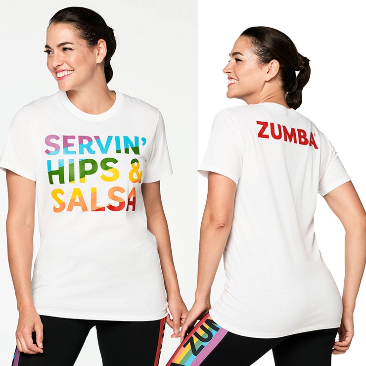 Zumba ズンバ XS S Z3T000126 ユニセックスTシャツ - ダンス