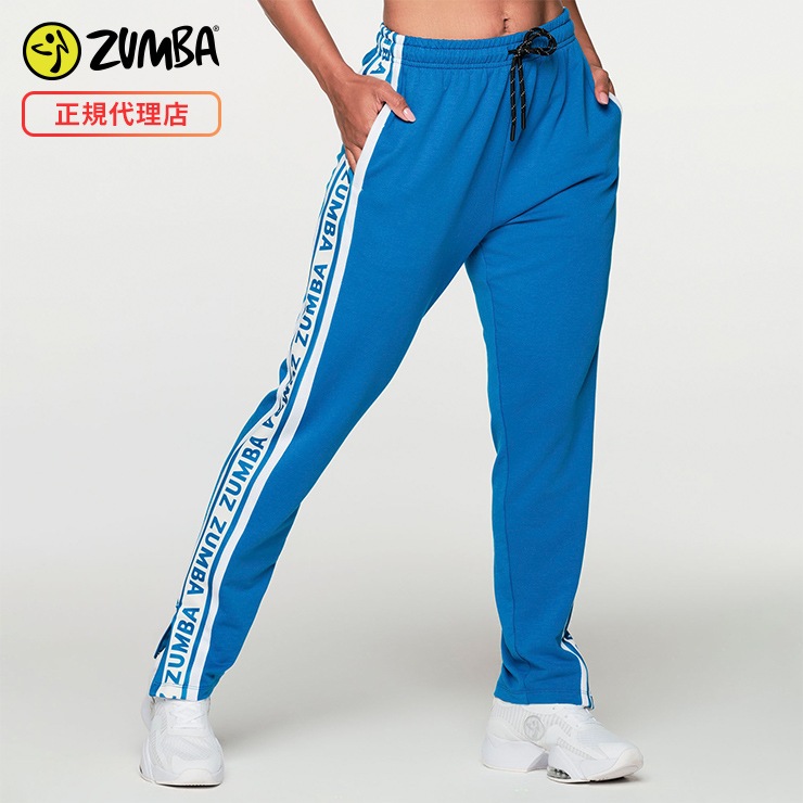 ZUMBA ズンバ 正規品 SPORT MODE JOGGERS パンツ BLUE XSサイズ Sサイズ Mサイズ  Lサイズ-フィットネスウェアのセレクトショップ LA BODY