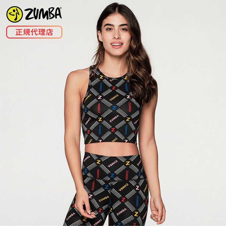 ZUMBA ズンバ 正規品 クロップ タンクトップ