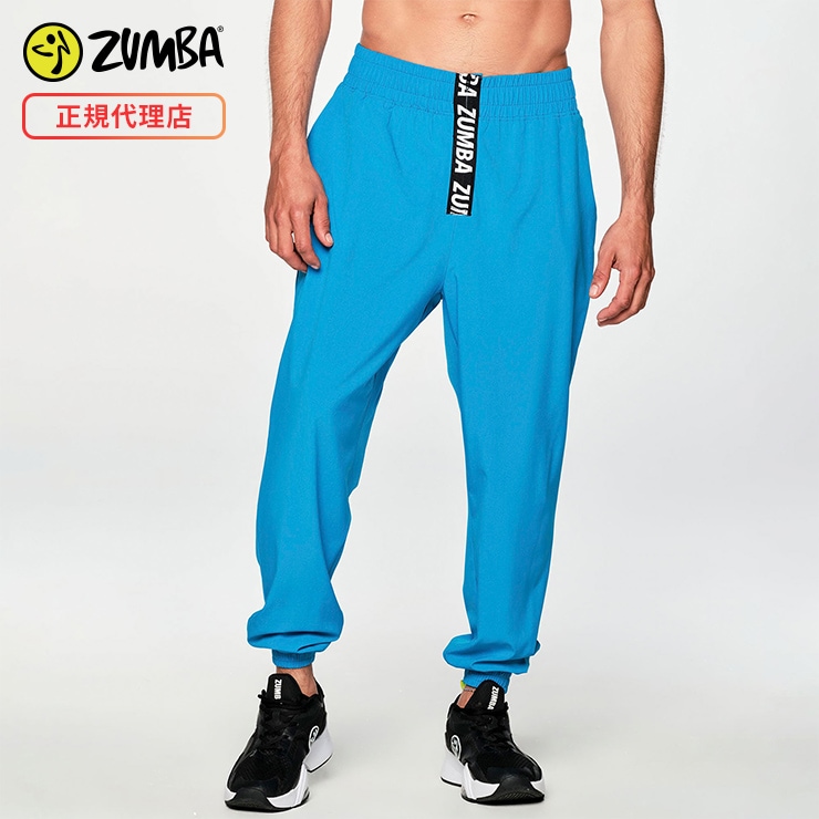 ZUMBA ズンバ 正規品 ZUMBA FIRED UP JOGGERS パンツ BLUE XSサイズ S