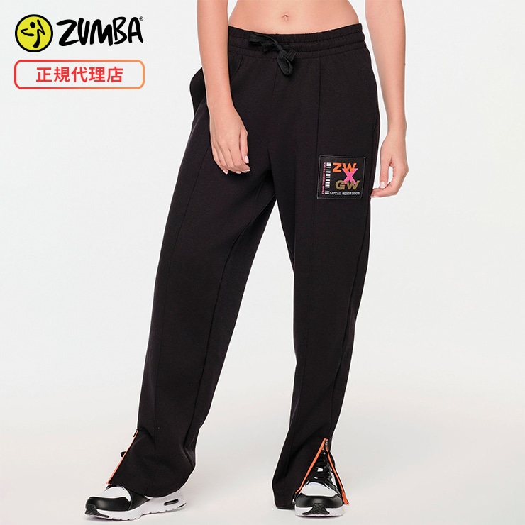 ZUMBA ズンバ 正規品 ZW X GW Wide Leg スウェットパンツ BLACK ブラック XSサイズ Sサイズ Mサイズ | 新着商品 |  フィットネスウェアのセレクトショップ LA BODY