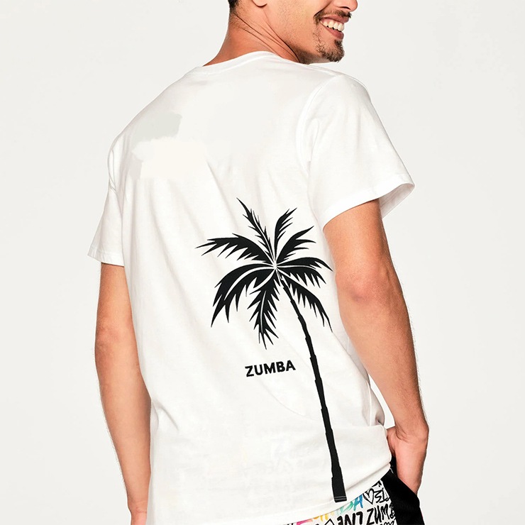 ZUMBA ズンバ 正規品 SUMMER OF ZUMBA Tシャツ WHITE ホワイト XSサイズ Sサイズ Mサイズ Lサイズ | 新着商品 |  フィットネスウェアのセレクトショップ LA BODY