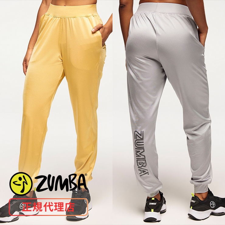 ZUMBA ズンバ 正規品 パンツ メタリック クロップド丈 ゴールド シルバー エクササイズ フィットネス ジム スポーツ ダンス ヨガ ウェア  ズンバウェア | ZUMBA-ズンバ- | フィットネスウェアのセレクトショップ LA BODY