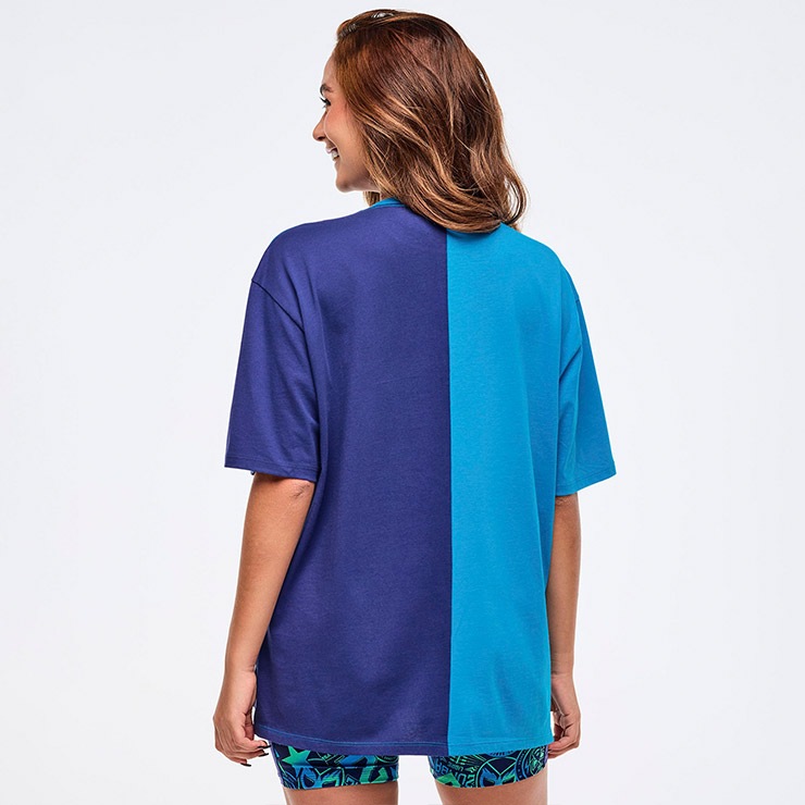 Zumba 日本未販売 白 Tシャツ 青 バックプリント ズンバウェア 新作 3_000000029339.jpg?1753416131