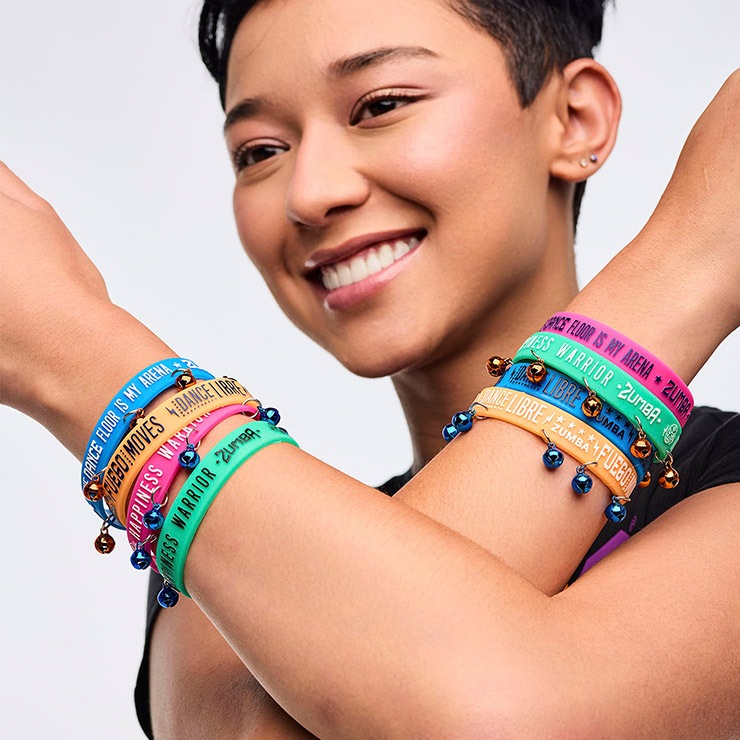 【zumba 】ズンバ　ラバーブレスリメイク Zumba】ズンバ ラバーバンド リメイク用