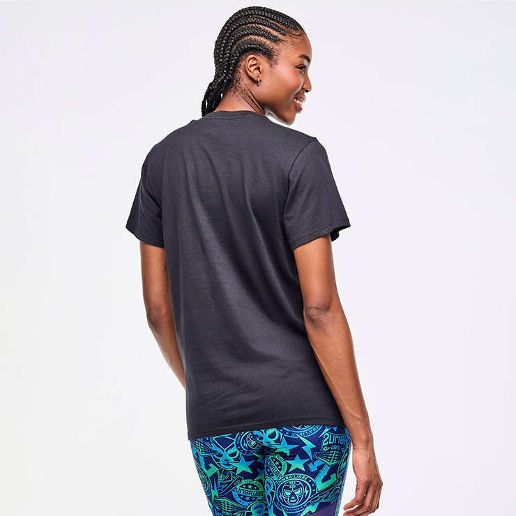 ZUMBA ズンバ 正規品 ユニセックス Tシャツ ロゴ エクササイズ