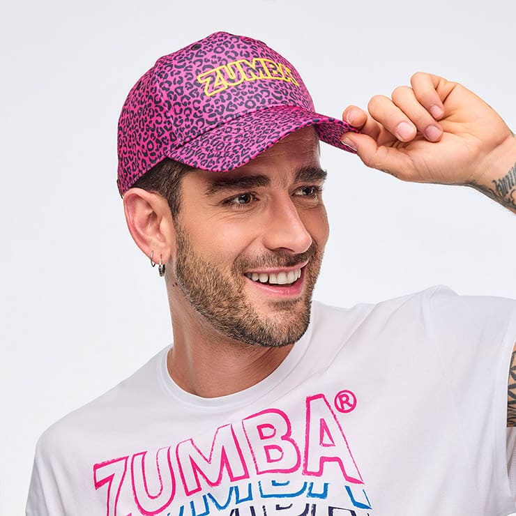ZUMBA ズンバ 正規品 キャップ 帽子 レオパード柄 ロゴ