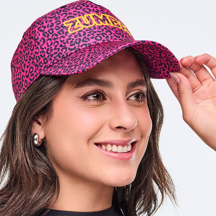 ZUMBA ズンバ 正規品 キャップ 帽子 レオパード柄 ロゴ