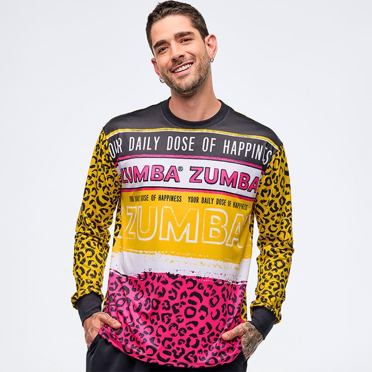 ZUMBA ズンバ 正規品 ユニセックス トップス Tシャツ 長袖