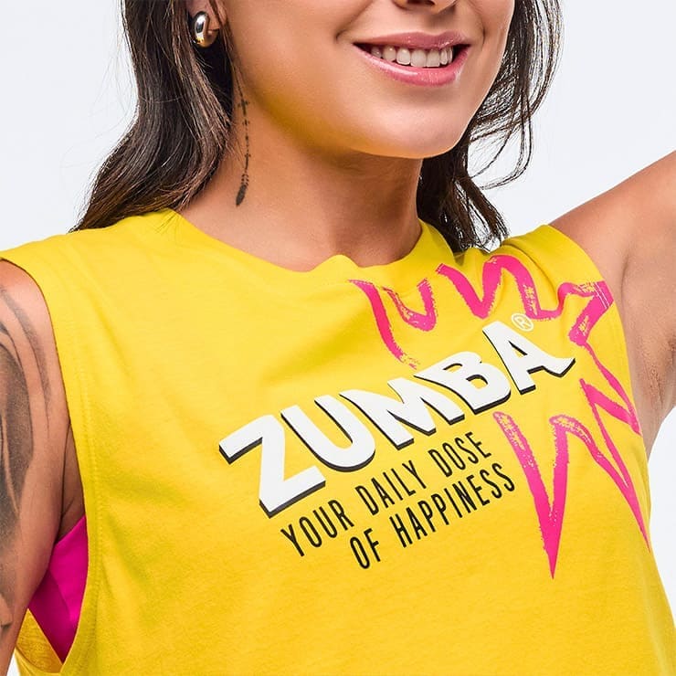 ZUMBA ズンバ 正規品 レディース タンクトップ ロゴ