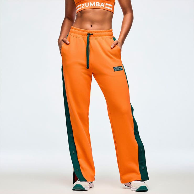 ク*ア様 ZUMBA正規品 ZUMBA ズンバ 正規品 トラックパンツ レディース ボトム サイド