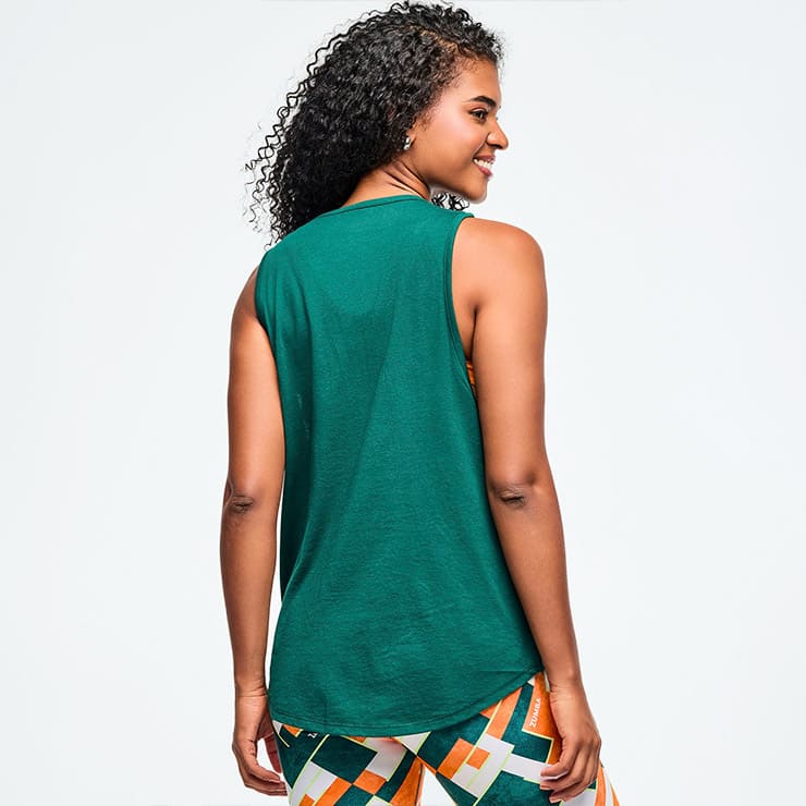 YOSA ウェア　Ｌ ZUMBA ズンバ 正規品 ウェア トップス メンズ タンクトップ ロゴ