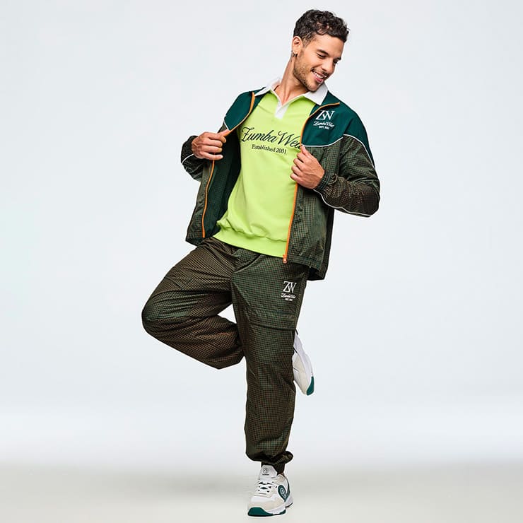 ZUMBA Class of 2001 Long Sleeve Polo 󥺥 㥱åȤȤΥåȥåץ