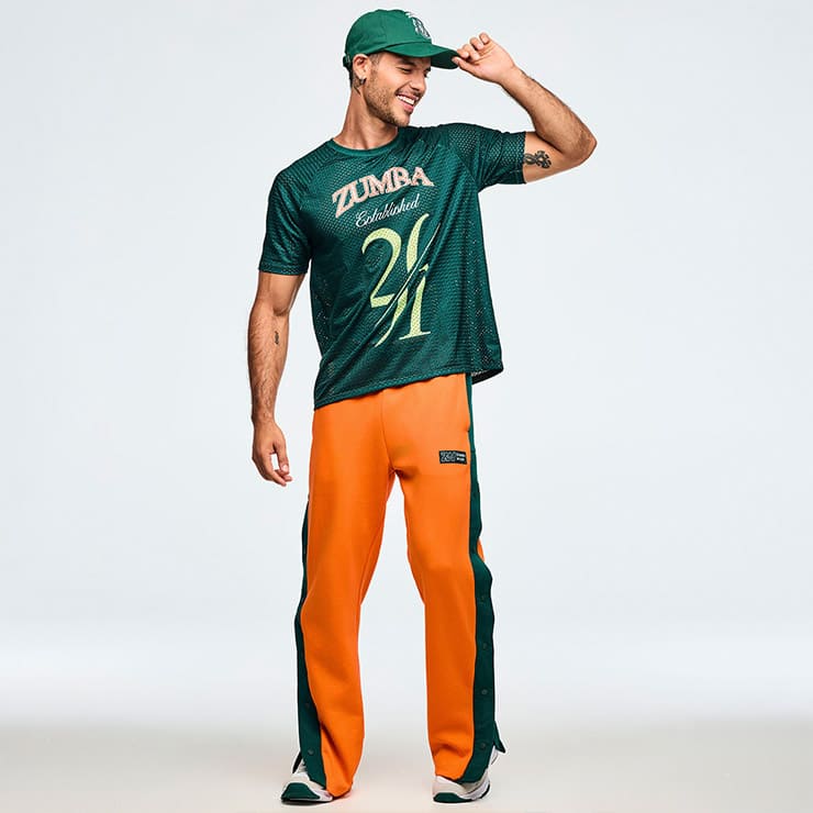 ZUMBA ズンバ 正規品 ウェア パンツ メンズ ロングパンツ サイド