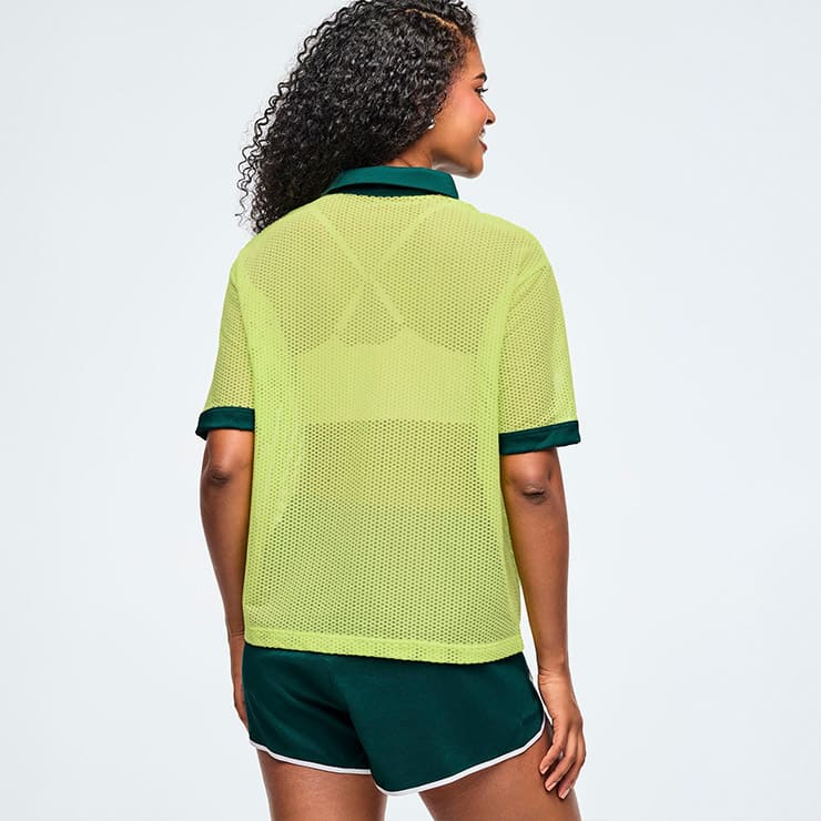 ZUMBA ズンバ 正規品 トップス レディース ポロシャツ メッシュ