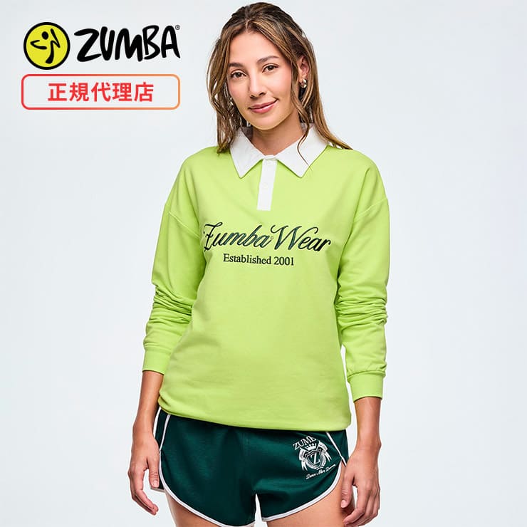 ZUMBA Class of 2001 Long Sleeve Polo ǥ  饤॰꡼ߥۥ磻ȶ