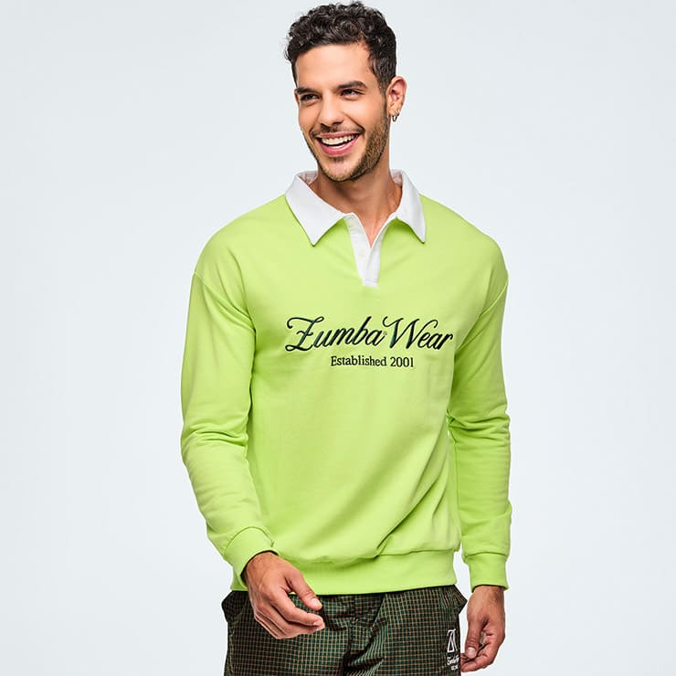 ZUMBA Class of 2001 Long Sleeve Polo   åǥ