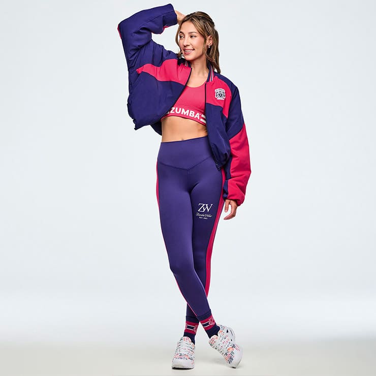 ZUMBA ズンバ 正規品 ウェア パンツ レディース レギンス ハイ