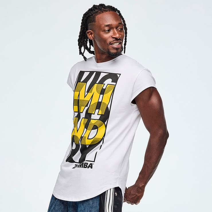 ZUMBA ズンバ 正規品 ウェア Tシャツ メンズ トップス ロゴ