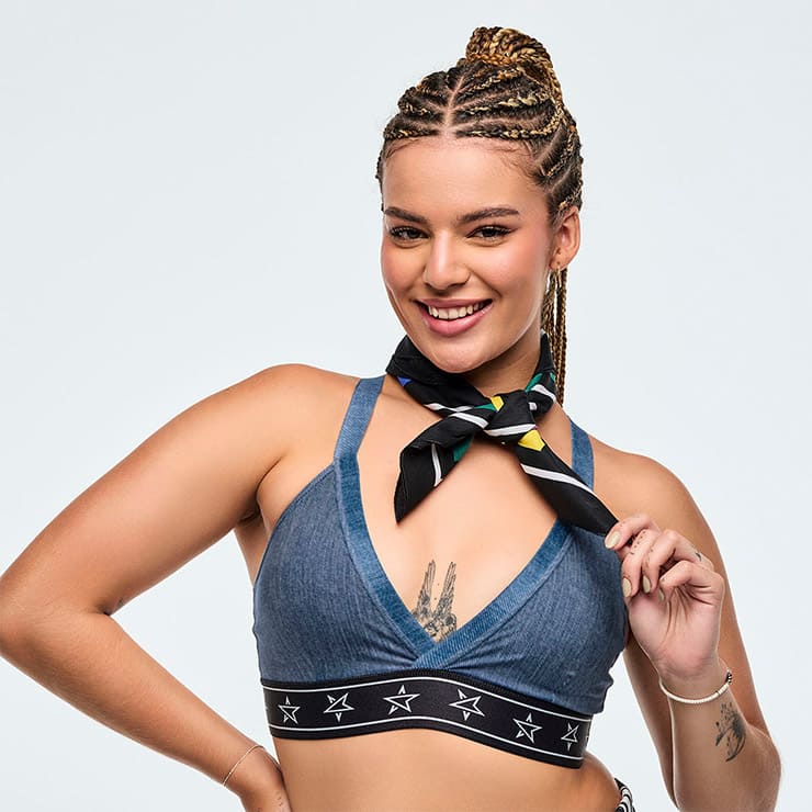 ZUMBA ズンバ 正規品 バンダナ 2枚組 グラフィック ロゴ ウェア