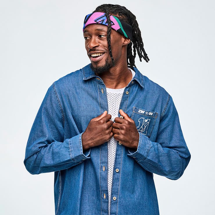 ZUMBA ズンバ 正規品 バンダナ 2枚組 グラフィック ロゴ ウェア