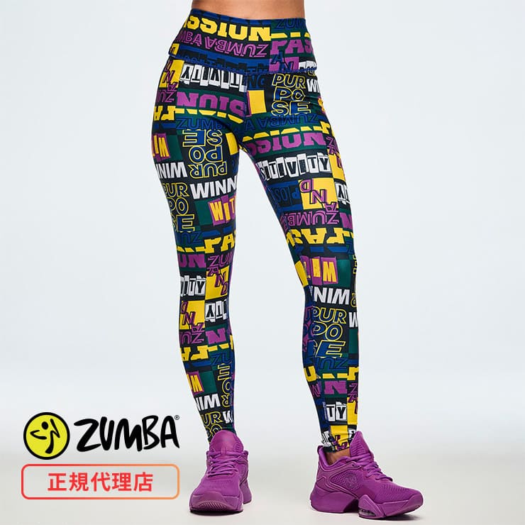 ZUMBA ズンバ 正規品 ウェア レディース パンツ レギンス ハイ