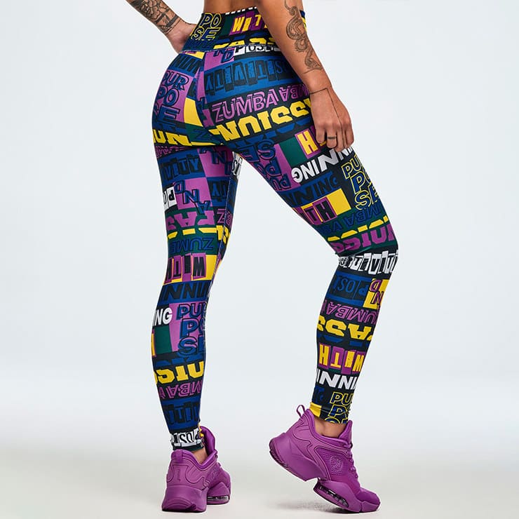 ZUMBA ズンバ 正規品 ウェア レディース パンツ レギンス ハイウエスト