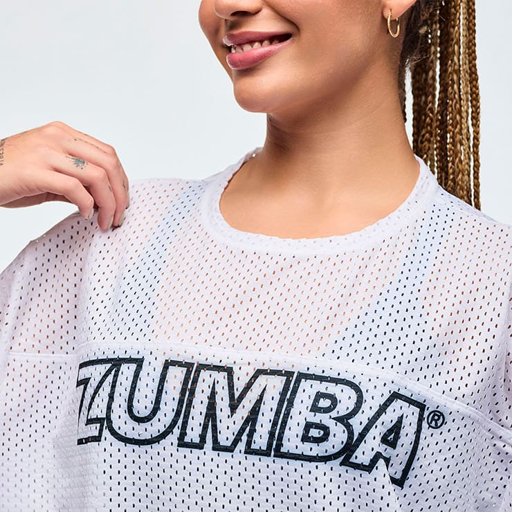 ZUMBA ウェア ZW Oversized Sports Jersey – Zumba Wear | STRONG iD