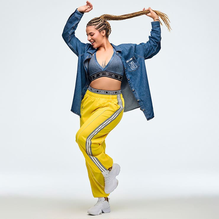 ZUMBA ズンバ 正規品 ウェア レディース シャツ デニムシャツ