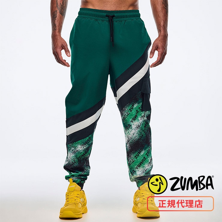 ZUMBA ズンバ 正規品 ウェア パンツ メンズ カーゴパンツ ストレッチ