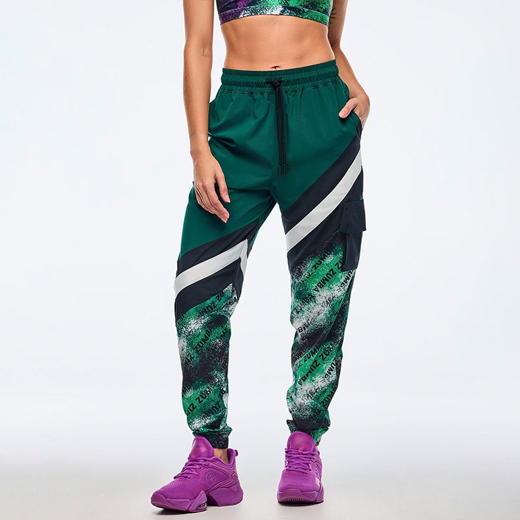 ZUMBA ズンバ 正規品 ウェア パンツ メンズ カーゴパンツ ストレッチ