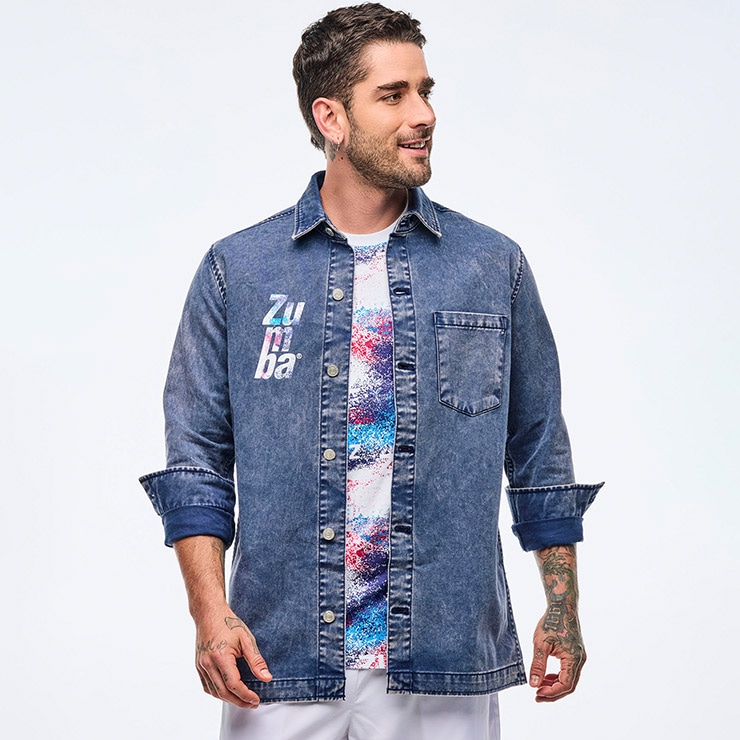 ZUMBA ズンバ 正規品 ウェア シャケット デニム シャツ ジャケット