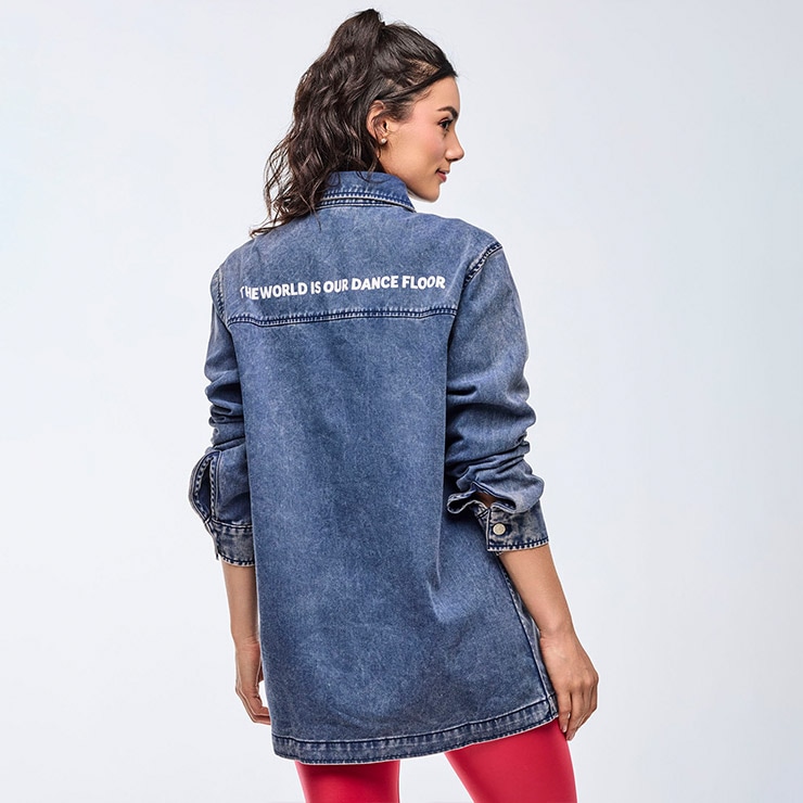 ZUMBA ズンバ 正規品 ウェア シャケット デニム シャツ ジャケット