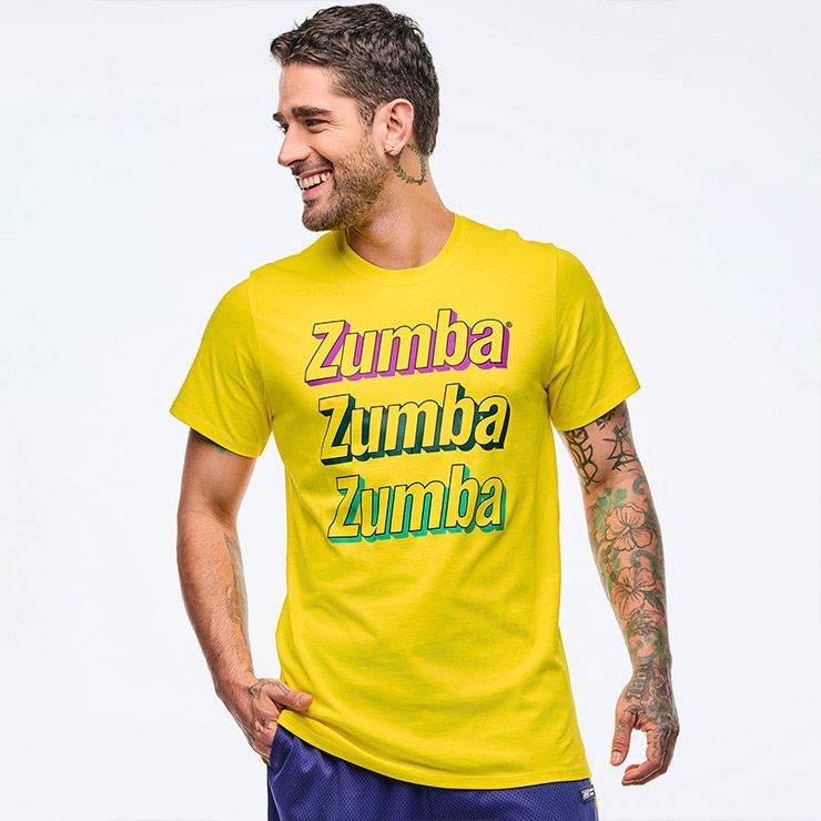 ZUMBA ズンバ 正規品 Tシャツ 半袖 ロゴ ユニセックス トップス