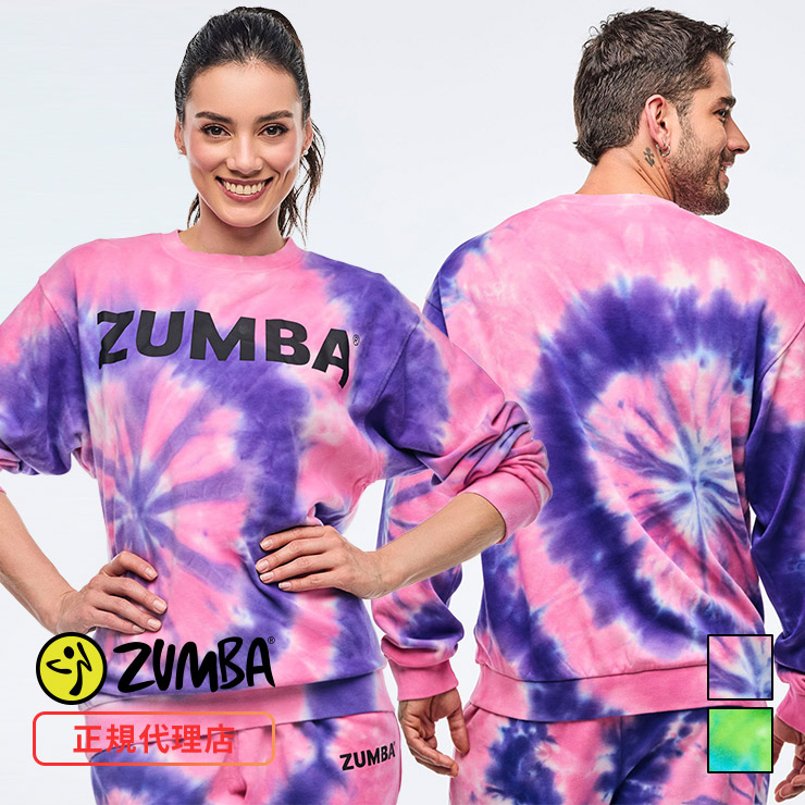 ZUMBA ズンバ 正規品 ウェア ユニセックス トップス スエット 裏毛