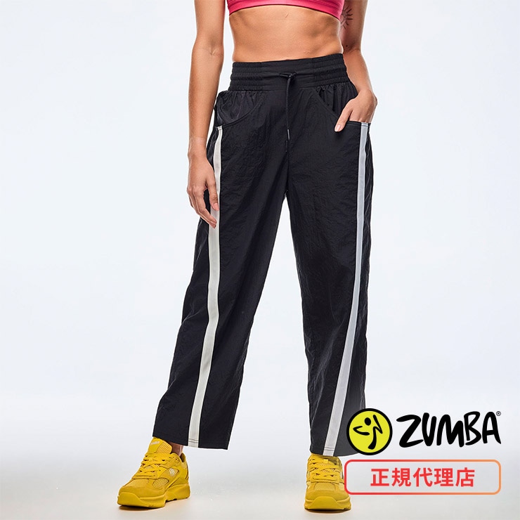 ZUMBA ズンバ 正規品 レディース パンツ トラックパンツ クロップ