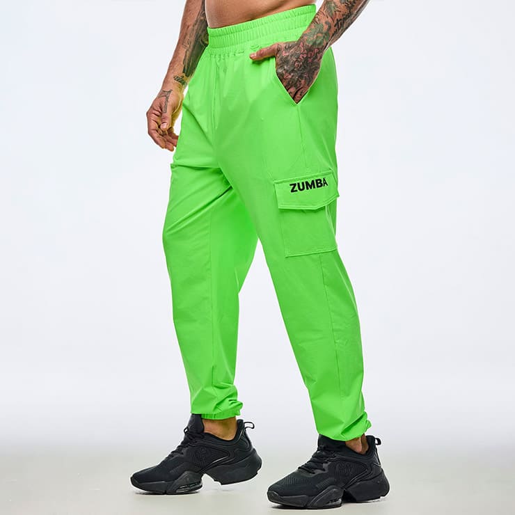 ZUMBA ズンバ 正規品 ウェア レディース パンツ カーゴパンツ ネオン