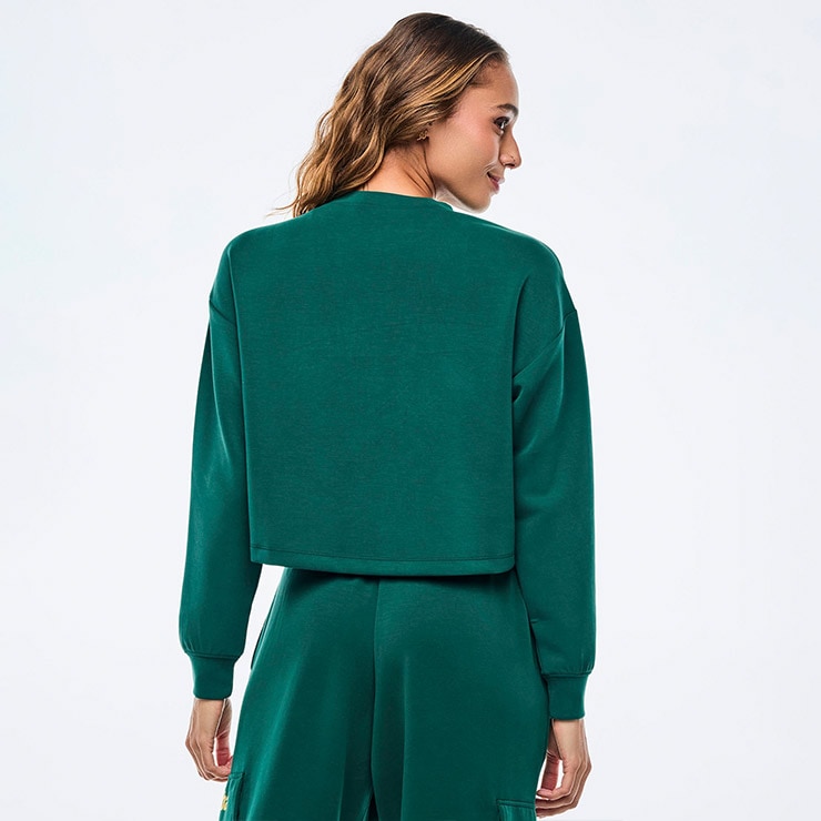 ZUMBA ズンバ 正規品 ウェア レディース Tシャツ 長袖 トップス ロゴ