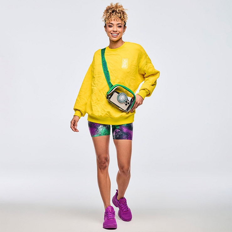 ZUMBA ズンバ 正規品 ウェア レディース スウェット 長袖 トップス