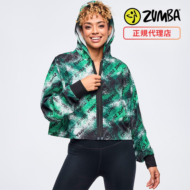 ZUMBA ズンバ 正規品 ウェア レディース フーディ ジップアップ