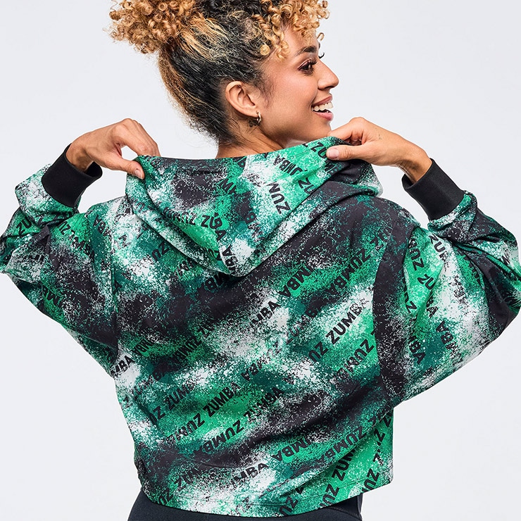 ZUMBA ズンバ 正規品 ウェア レディース フーディ ジップアップ