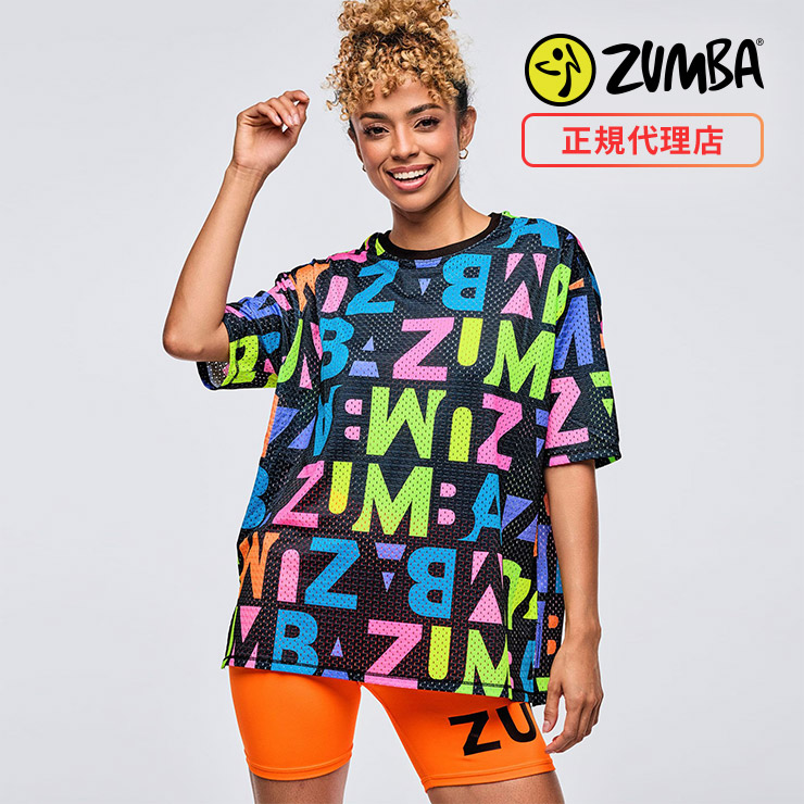 新品　正規品　ズンバ　X S メッシュ　Tシャツ ZUMBA ズンバ 正規品 ウェア レディース Tシャツ トップス メッシュ